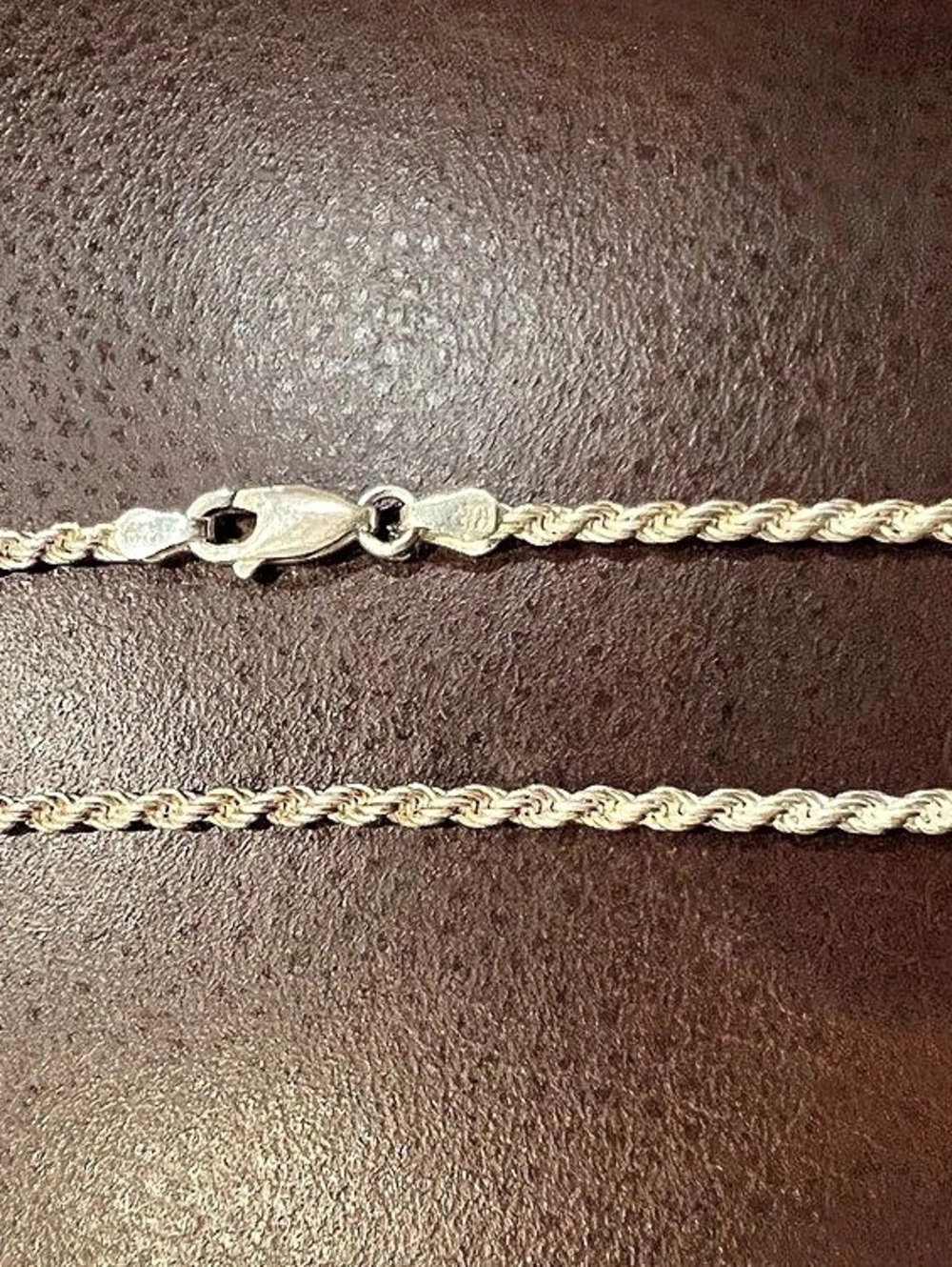 925 Italy Twisted Rope Chain Bracelet